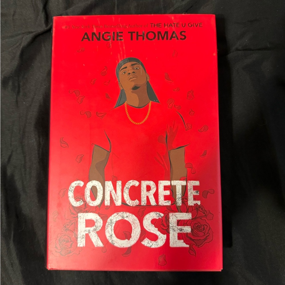 Red Concrete Rose Book by